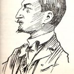 Petică_Nicolae Pterescu Găină Portretul lui Ştefan Petică, realizat de cunoscutul caricaturist al epocii N.S. Petrescu-Găină. În prefaţa volumului Opere I, lansat la manifestare, Ana Blandiana explică etimologia numelui. Un strămoş viteaz, luptând sub conducerea lui Ştefan cel Mare până la zdrenţuirea steagului, rupe o fâşie de cămaşă, transformând-o în flamură. Este poreclit de domnitor „Petică”, înnobilat şi răsplătit cu moşii.