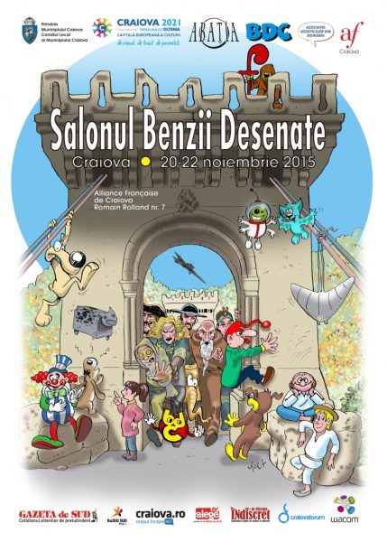 Salonul Benzii Desenate – Craiova, 20-22 noiembrie 2015