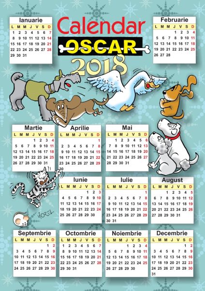 Calendar Oscar 2018